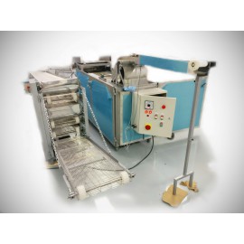COMBO T5000 Flour tortilla machine with automatic grill, feeder and cooler 