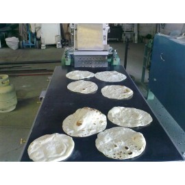 T3500 Automatic Wheat Flour tortilla machine with manual grill