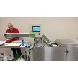 ALL ELECTRIC Flour tortilla machine with automatic grill for wheat tortillas
