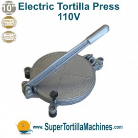 jeg er glad i gang Ren og skær Electric tortilla press for wheat and corn tortillas