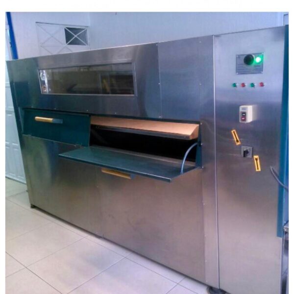 Horno de pan giratorio