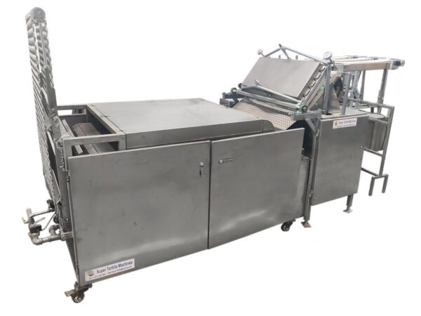 T7000 Wheat Flour tortilla machine with automatic grill and feeders system